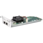 Prievadų plėtinio modulis Lancom UF-X60 &mdash; 2x 10G SFP+ prievadai, 10000 Mbit/s, žalia/pilka