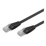 Wentronic Goobay CAT 6 Patch Laidas, U/UTP, Juodas, 7,5 m - CCA vario mi&scaron;inys (68686)