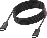 HDMI laidas VISION TC 30MHDMI8K/BL &mdash; 30 m, HDMI A tipo vyri&scaron;kas&ndash;vyri&scaron;kas, HDMI 2.1, 48 Gbit/s, auksuoti kontaktai, juodas