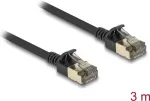 DeLOCK RJ45 Cat.8.1 tinklo kabelis 3 m juodas