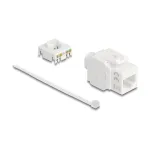 Delock 90722 Keystone modulis RJ45 į LSA Cat.6A UTP, 180 laipsnių, be įrankių