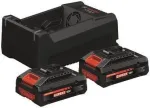 Bosch 2x EXBA18V-40+ GAL 12V/18V-80 1600A0373J Įkroviklis ir akumuliatoriai 18 V 4
