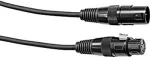 DMX kabelis EUROLITE 30227864 &mdash; 5 kontaktų, 1x XLR patinas į 1x XLR patelė