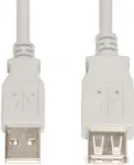 USB ilginimo laidas e+p CC 518 USB 2.0 3 m pilkas