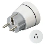 Hama 00223451 maitinimo ki&scaron;tuko adapteris Baltas