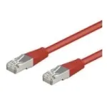Wentronic Goobay CAT 5e Patch Laidas, SF/UTP, Raudonas, 0,25 m - CCA vario mi&scaron;inys (95210)