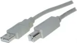 USB kabelis ShiverPeaks BS77023 3 m USB 2.0 A-B pilkas