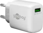 Goobay USB greitasis įkroviklis QC 3.0 (18 W) Baltas (61672)