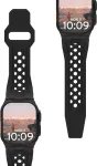 Urban Armor Gear UAG Monarch Strap | Apple Watch Ultra / 42 / 44 / 45 / 46 mm | juoda / titanas (194158114037)