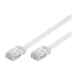 Wentronic Goobay CAT 5e plok&scaron;čiasis jungiamasis laidas, U/UTP, baltas, 3 m - CCA vario mi&scaron;inys (93360)