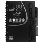 Užra&scaron;inė spiralinė A5 Coolpack Black