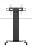 Vision motorizuotas vežimėlis plok&scaron;čiaekraniams televizoriams, plieninis, matinė juoda, 119,4-228,6 cm (47-90 inch)