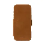 dbramante1928 Copenhagen grūdėtos odos atlenkiamas dėklas iPhone 17 Pro Max, tan