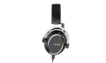 Ausinės HATOR Hypergang 3 USB, laidinės ir belaidės, USB tipo C / A, Bluetooth, juodos