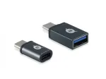 Conceptronic DONN04G USB-C į USB A / MicroB OTG adapterių 2 rinkinys, 10 Gbps (C-A), 480 Mbps (C-MicroUSB)