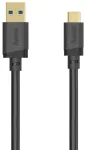 Hama 00202006 USB laidas USB 3.2 Gen 1 (3.1 Gen 1) 1,5 m USB A USB C 5 Gbit/s Juodas