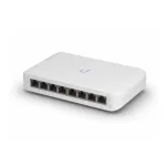 Valdomas jungiklis UBIQUITI UniFi Switch Lite 8 PoE L2, 8x Gigabit, 4x PoE+ (30W/port), 54V DC, 60W sąnaudos