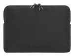 Tucano One Sleeve, ne&scaron;iojamojo kompiuterio dėklas, skirtas MacBook Neo 13 colių, juodas, 4 mm storio neoprenas