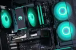 &bdquo;Actina&ldquo; kompiuteris su AMD Ryzen 7 7700, 32 GB DDR5, 1 TB SSD, AMD Radeon RX 9070, vidutinis bok&scaron;tas, juodas