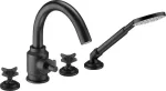 DEANTE 4-Hole Bathtub Mixer with Shower Set Chrome Brass Arnika