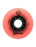 Luminous LED Wheels 76mm 1 rinkinys Rožiniai