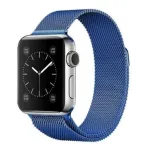 iLike Apple Magnetic Strap Watch 7 45mm Magnetic Band Bracelet Blue