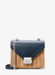 Michael Kors Jet Set Crossbody Bag Navy Saffiano Leather 35T4SWHC5WNAV