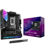 Motininė plok&scaron;tė ASRock B860M Lightning WiFi &ndash; Intel B860, LGA1851, microATX, DDR5, 4 DIMM, Wi‑Fi 6E, 2.5Gb LAN, Thunderbolt 4