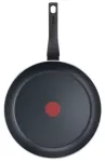TEFAL Easy Plus keptuvė 24 cm, fiksuota rankena, juoda, titano nelipni danga, ne indukcijai