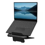 Fellowes Breyta reguliuojamas ne&scaron;iojamojo kompiuterio stovas, iki 14 colių, 4 kg, juodas