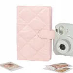 LOVEINSTANT Album for 108 Photos Compatible with Fujifilm Instax Mini 12 40 11 9 8 7 Evo Liplay Link / Quilted Pink