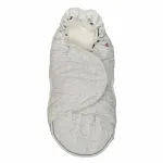 Lodger Bunker Drizzle Waterproof Winter Stroller Footmuff Sleeping Bag Grey Taslon