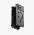 UNIQ Airsuit Dėklas, skirtas iPhone 17 Pro Max, MagClick įkrovimui, juodas