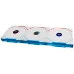 Au&scaron;inimo ventiliatorius Lian Li UNI FAN TL Wireless LCD ARGB PWM 120mm su belaidžiu valdikliu ir LCD ekranu