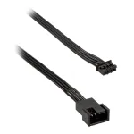 Adapterinis kabelis EK Water Blocks PWM ventiliatoriui GPU 50 cm juodas