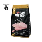Sausas &scaron;unų ėdalas Pan Miesko Kalakutiena su Fazanu S 9 kg &mdash; Suaugę maži &scaron;unys, Vieno gyvūninio baltymo, Pilnavertis pa&scaron;aras