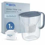 BRITA Style Essential XL mėlynas vandens filtro ąsotis su MAXTRA PRO Pure Performance filtru