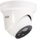 ABUS IPCB58511B 8 MP 4K IP kupolinė vaizdo kamera su 4 mm objektyvu, PoE, IR naktinis matymas iki 30 m, IP67/IK10, įmontuotu mikrofonu