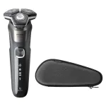Philips SHAVER Series 5000 S5887/30 vyri&scaron;kas skustuvas su rotacine galvute ir trimeriu, juodas/pilkas