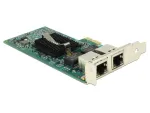 Delock PCIe kortelė 2x Gigabit LAN tinklo adapteris