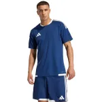 adidas Tiro 26 Competition Match Jersey futbolo mar&scaron;kinėliai vyrams, tamsiai mėlyni/balti, KA6168, L