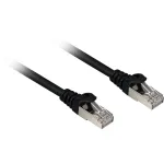 Tinklo kabelis Sharkoon Cat.6a S/FTP RJ-45 15 m juodas