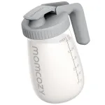 Momcozy GP01 pilkos spalvos motinos pieno laikymo indas 950 ml