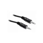 Delock audio kabelis 3,5 mm stereo jack male to male 2,5 m juodas 84001