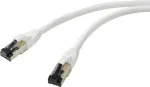 Renkforce RF-7106492 Cat 8.1 S/FTP tinklo kabelis, 2 m, baltas
