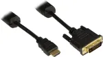 Good Connections HDMI į DVI-D Single Link vaizdo kabelis 1m juodas 4510-DD1