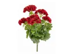 EUROPALMS Dirbtinė pelargonija, tamsiai raudona, 42cm 82600112