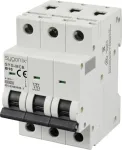 Sygonix SY-6440994 3 polių miniatiūrinis grandinės pertraukiklis B16 16A 6kA 415V AC