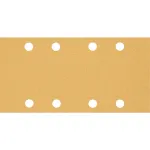 &Scaron;lifavimo lak&scaron;tai Bosch 93x186 mm K80, 50 vnt., 8 skylučių, medžiui ir dažams (Expert)