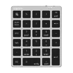 LogiLink ID0212 belaidis skaitmeninis klaviatūros blokas, 28 klavi&scaron;ai, Bluetooth 5.0, Space Grey